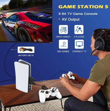 2.4G Wireless GS5 Controller Game Station